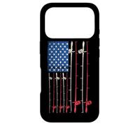 American Flag Fishing Rod Case for iPhone 17 Pro