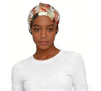 American Flag Fly Eagle Print Retro Turban Hat for Women Stretch Printed Headscarf Pull On Travel Ready Alternative Gift