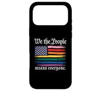 American Flag Gay Pride Month We The People Means Everyone Case for iPhone 17 Pro Max