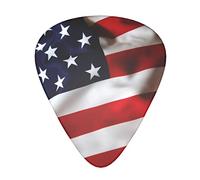 American Flag Guitar Pick, 12 Pieces, Guitar Accessories, Guitar Pick, Suitable for Guitar, Yukriri and