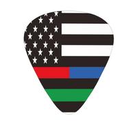American Flag Guitar Picks Plectrums For Guitar Bass 12 Pack