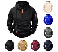 American Flag Hoodies for Men Tribal Aztec Cowboy Ethnic Western Hooded Sweatshirts Fall Long Sleeve Pullover Tops