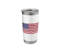 American Flag I Pledge Allegiance Stainless Steel Insulated Tumbler