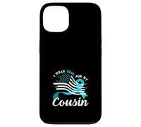 American Flag I Wear Teal For My Cousin Cervical Cancer Case for iPhone 13