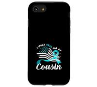 American Flag I Wear Teal For My Cousin Cervical Cancer Case for iPhone SE (2020) / 7/8