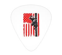 American Flag Lineman National Design Guitar Picks Plectrums For Guitar Bass 12 Pack