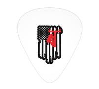 American Flag Lineman National Design Guitar Picks Plectrums For Guitar Bass 12 Pack