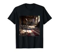 American Flag Microphone Retro Podcast USA Patriotic T-Shirt