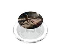 American Flag Microphone Ruins Grunge Patriotic Art PopSockets PopGrip for MagSafe