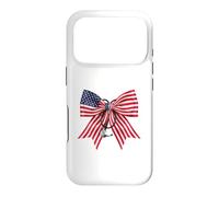 American Flag Nurse Bow Stethoscope 4th of July Pride Case for iPhone 17 Pro