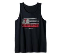 American Flag Nurse Forensic Nurse Hospital Nursing Tank Top