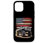 American Flag Off-Road Truck Case for iPhone 12/12 Pro