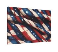 American Flag Patchwork Painting 12x18in Home Decoration Living Room Bedroom Kitchen Bathroom Guest Room Office