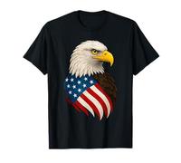 American Flag Patriotic Eagle USA America Citizen Women Men T-Shirt