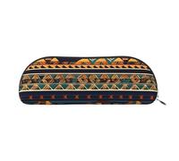 American Flag Patriotic Print Receive Bag Makeup Bag Cosmetic Bags Travel Storage Bag Toiletry Receive Bags Pencil Case Pencil Bag, African Ethnic Pattern, One Size