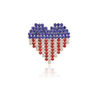 American Flag Pin USA Flags Lapel Pin Cross Flag Pins Lapel Cross Country Gifts for Men, alloys, no gemstone