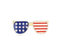 American Flag Pin USA Flags Lapel Pin Cross Flag Pins Lapel Cross Country Gifts for Men, alloys, no gemstone