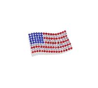 American Flag Pins Lapel for 4th of July Accessories USA Pins for Suit 4th of July Pins Outfits Enamel American Map Brooch Pins Red White and Blue Star Patriotic Pins for Hat Backpacks, alloys, no