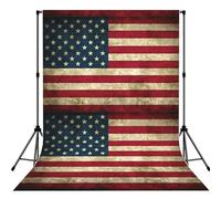 American Flag Print Photography Backdrop 5x7ft Photo Backdrop Curtain Washable Photography Background For Studio