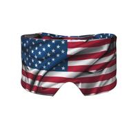 American Flag Printed Sleep Eye and Ear Masks (26.8Ã-4.3 inches) Suitable for Travel, Yoga, Deep Rest Indoor and Outdoor