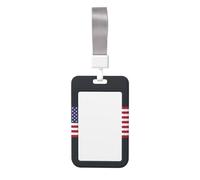 American flag printing card holder, installation is simple, for office, hospital, etc