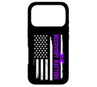 American Flag Recovery Matters - Addiction Recovery USA Case for iPhone 17 Pro
