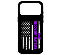 American Flag Recovery Matters - Addiction Recovery USA Case for iPhone 17 Pro Max