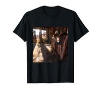 American Flag Saddle Western USA Patriotic Barn Value Graphic T-Shirt