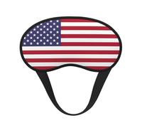 American Flag Sleeping Mask for Adults Blackout, Comfortable Eye Mask Blocking Light for Travel, Yoga