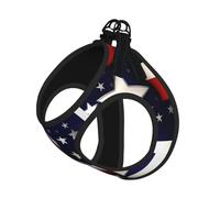 American Flag Stars Stripes Print Pet Leash Vest,For Small Dogs,Adjustable And Comfortable Cat Puppy Essentials