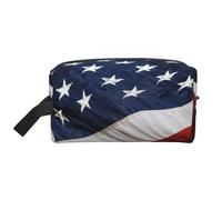 American Flag Storage Bag Toiletry Bag Cosmetic Bag Stationery Bag Travel Bag Daily Storage Bag
