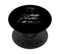 American Flag Tactical Soldier - Veterans Day Gift for Men PopSockets Adhesive PopGrip