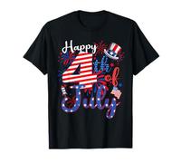 American Flag USA Happy 4th Of July Patriotic Men Women Kids T-Shirt