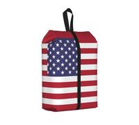 American Flag Water Resistant Travel Shoe Bag with Handle for Suitcase Sneakers Boots Gym 1 PC