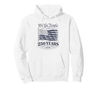 American Flag We The People 2026 250 Years 1776 4th of July Pullover Hoodie