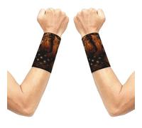 American Flag With Cowboy Boots Print Carpal Tunnel Wrist Support Comfortable Wrist Guard Sweat Band