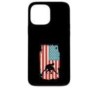 American Flag Wrestler Wrestling Takedown Combat Sports Case for iPhone 13 Pro Max