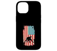 American Flag Wrestler Wrestling Takedown Combat Sports Case for iPhone 14