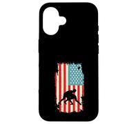 American Flag Wrestler Wrestling Takedown Combat Sports Case for iPhone 16