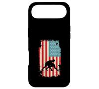 American Flag Wrestler Wrestling Takedown Combat Sports Case for iPhone Air