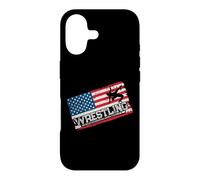 American Flag Wrestling Fan Vintage Wrestler School Coach Case for iPhone 17