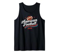 American Football 1869 Sports Varsity Vintage Boys Girls Tank Top