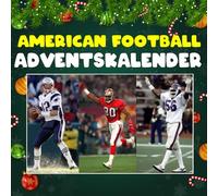 American Football adventskalnder: Mit 24 Bildern und spannenden Fakten bis Weihnachten