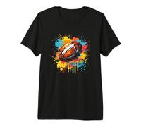 American Football Ball Graffiti Premium T-Shirt