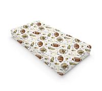 American Football Changing Mat for Boys Girls 32" x 16" American Football Rules Custom Fit Nappy Changing Tablecloth Outdoor Sports Gift Soft Breathable
