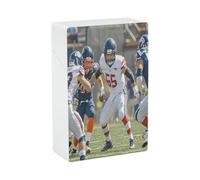 American Football Cigarette Case Stylish Lightweight Pocket Holder Case for Smoke Waterproof Cigarette Dispenser Cigarettes Accessories for Outdoor Camping Hiking