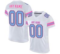 American Football Custom Jersey for Men Women Youth Personalised Name Number Team Name Logo Jerseys Customise Sports T-Shirts Quick Dry Rugby Uniform Moisture Wicking Active Tops 27