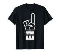American Football Dad Number One Fan Proud Father T-Shirt