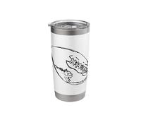 American Football Drawing Stainless Steel Insulated Tumbler
