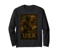 American Football Gifts for Footballers Football Players Long Sleeve T-Shirt